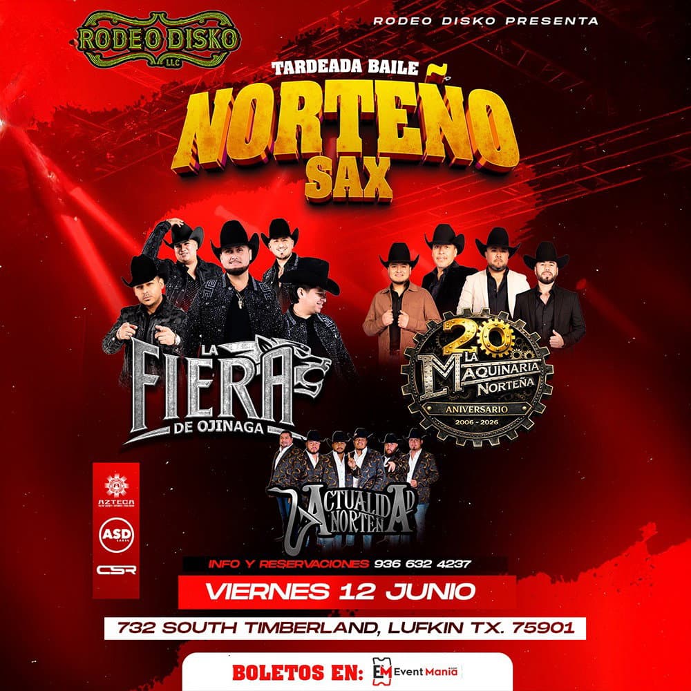 La Fiera de Ojinaga, La Maquinaria Norteña y mas