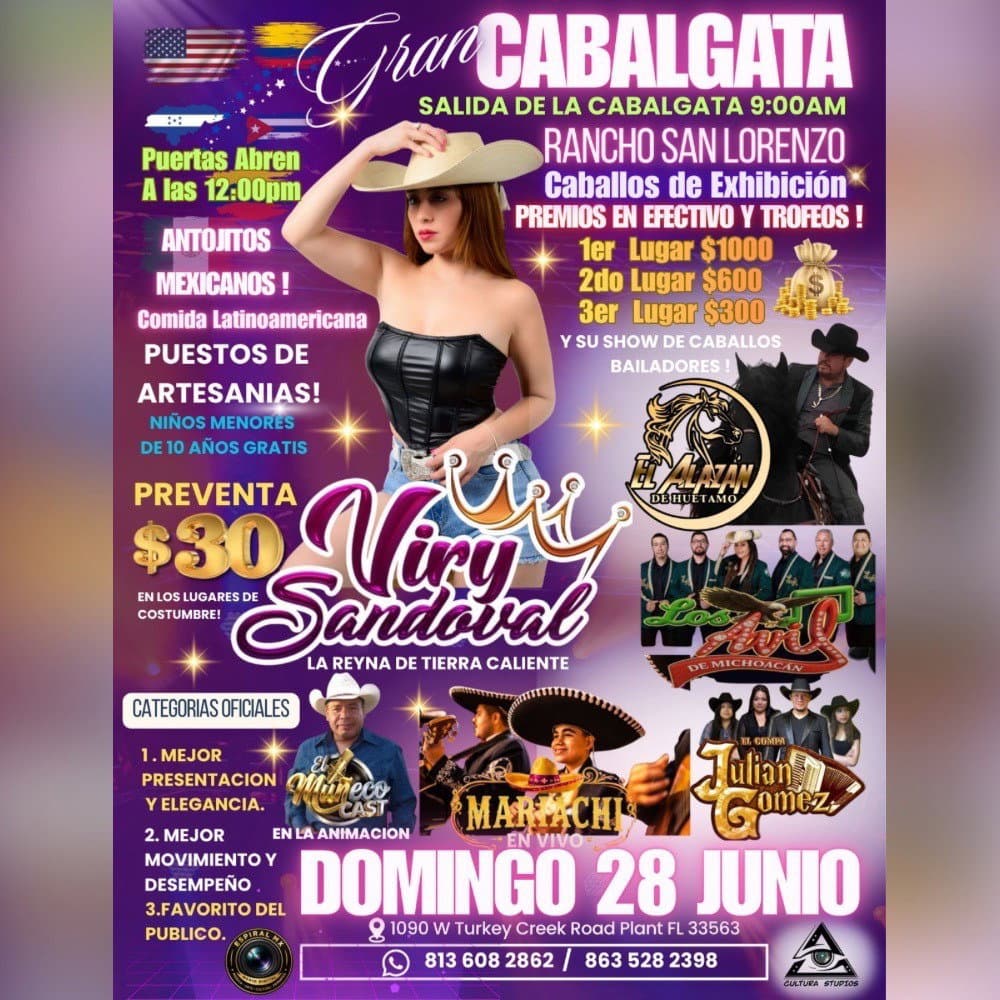 Gran Cabalgata en Rancho San Lorenzo